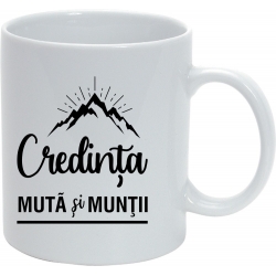 Cana mesaj, Credinta muta si muntii